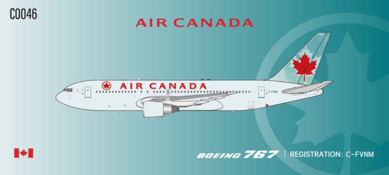 C0046 | C Models 1:400 | Boeing 767-200 Air Canada C-FVNM