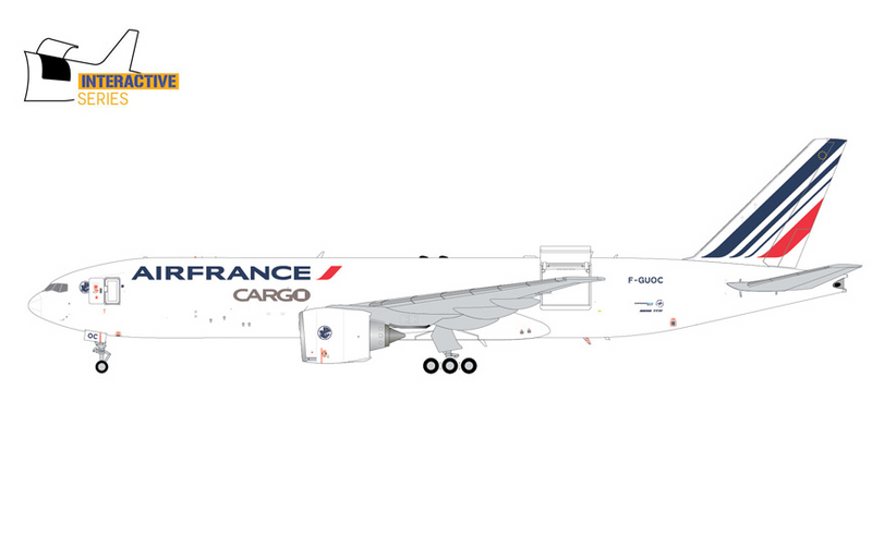 G2AFR1183 | GeminiJets 1:200 | Boeing 777-200LRF Air France Cargo F-GUOC (Interactive Series) is due December 2025