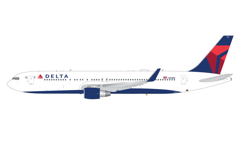 G2DAL1419 | GeminiJets 1:200 | Boeing 767-300ER(W) Delta Air Lines N199DN |is due December 2025