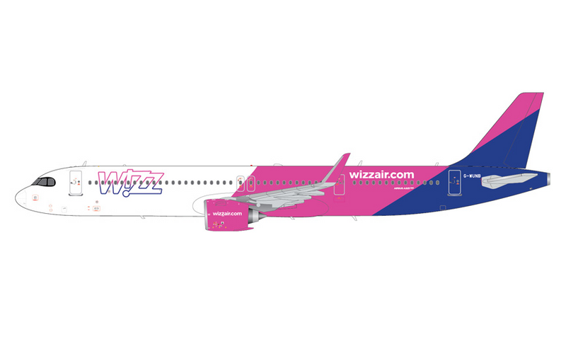 G2WUK1404 | GeminiJets 1:200 | Airbus A321neo Wizz Air UK G-WUNB |is due December 2025