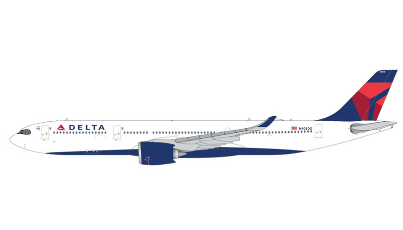 GJDAL2374 | GeminiJets 1:400 | Airbus A330-900 Delta Air Lines N408DX | is due December 2025