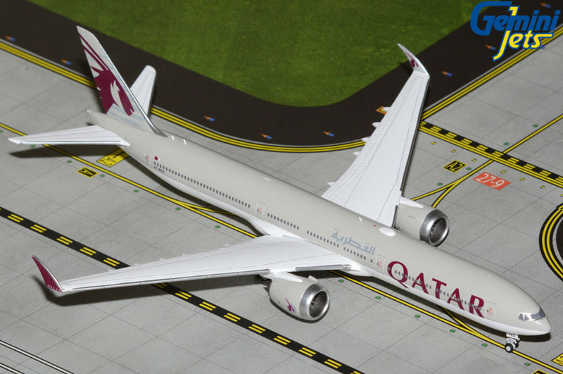 GJQTR2278 | GeminiJets 1:400 | Boeing 777-9X Qatar Airways A7-BKA