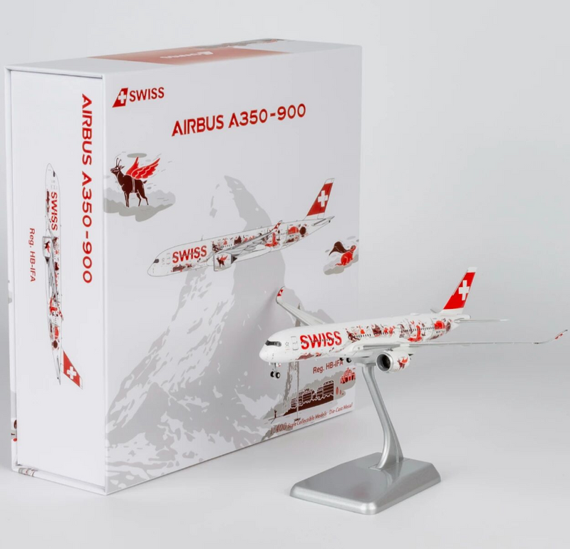 NG39100 | NG Models 1:400 | Airbus A350-900 Swiss HB-IFA "Wanderlust" ULTIMATE