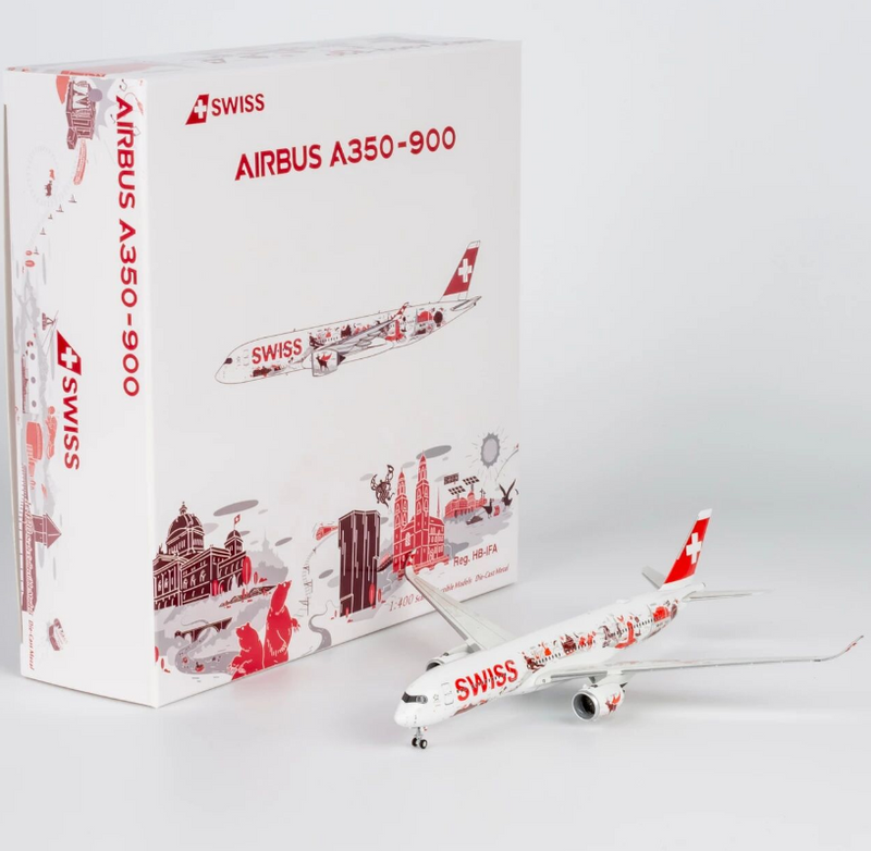 NG39114 | NG Models 1:400 | Airbus A350-900 Swiss HB-IFA "Wanderlust"