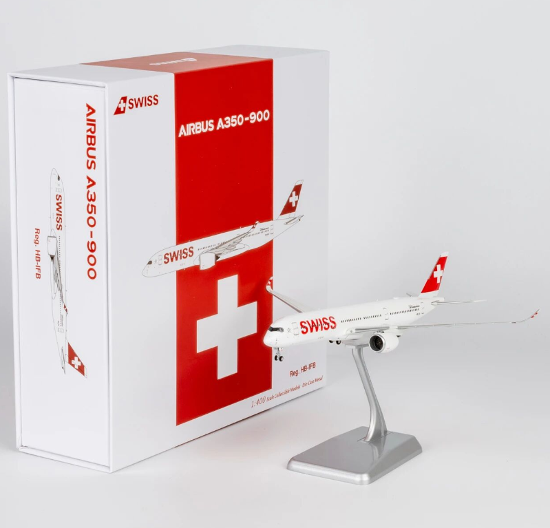 NG39125 | NG Models 1:400 | Airbus A350-900 Swiss HB-IFB ULTIMATE