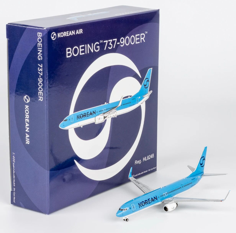 NG79026 | NG Models 1:400 | Boeing 737-900ER Korean Air HL8248 (Korean202 Air's first 737-900 in 5's livery)