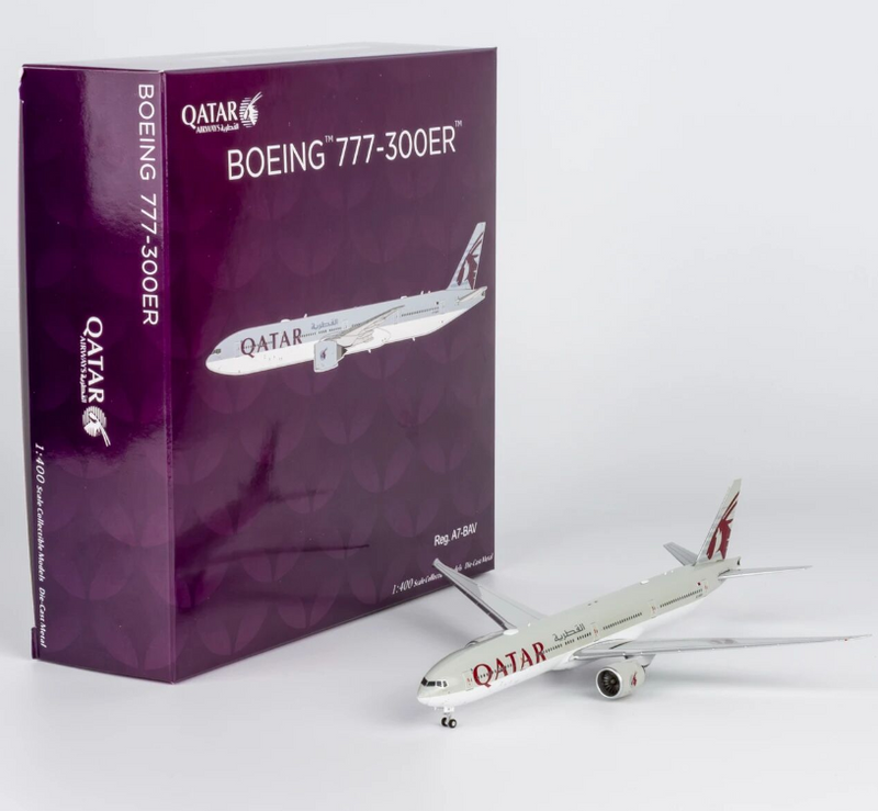 NG73083 | NG Models 1:400 | Boeing 777-300ER Qatar Airways A7-BAV