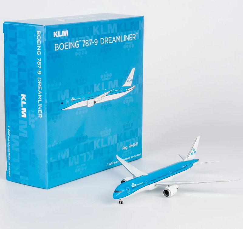 NG55149 | NG Models 1:400 | Boeing 787-9 Dreamliner KLM Royal Dutch Airlines PH-BHE (revised current colors; named "Dahlia")