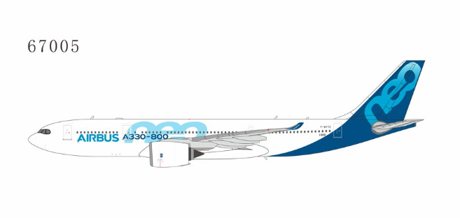 NG67005 | NG Models 1:400 | Airbus A330-800 Airbus Industrie F-WTTO | is due January 2026