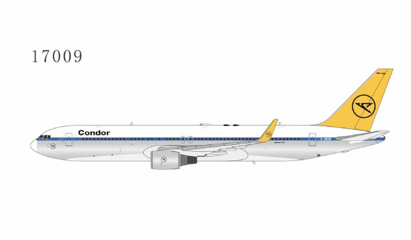 NG17009 | NG Models 1:400 | Boeing 767-300ER Condor D-ABUM (Retro colors; with white nose)| is due January 2026
