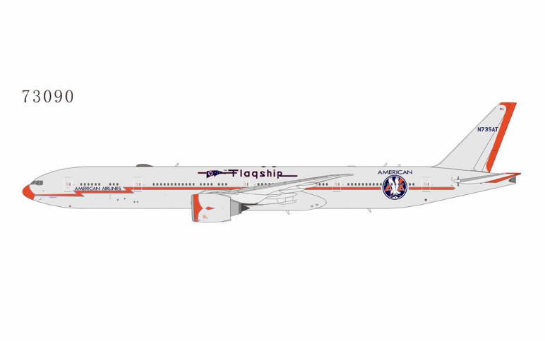 NG73090 | NG Models 1:400 | Boeing 777-300ER American Airlines N735AT ( Flagship DFW livery) | is due January 2026