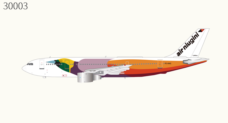 30003 | YuModeL 1:400 | Airbus A300B4 Air Niugini P2-ANG | is due Febuary 2026