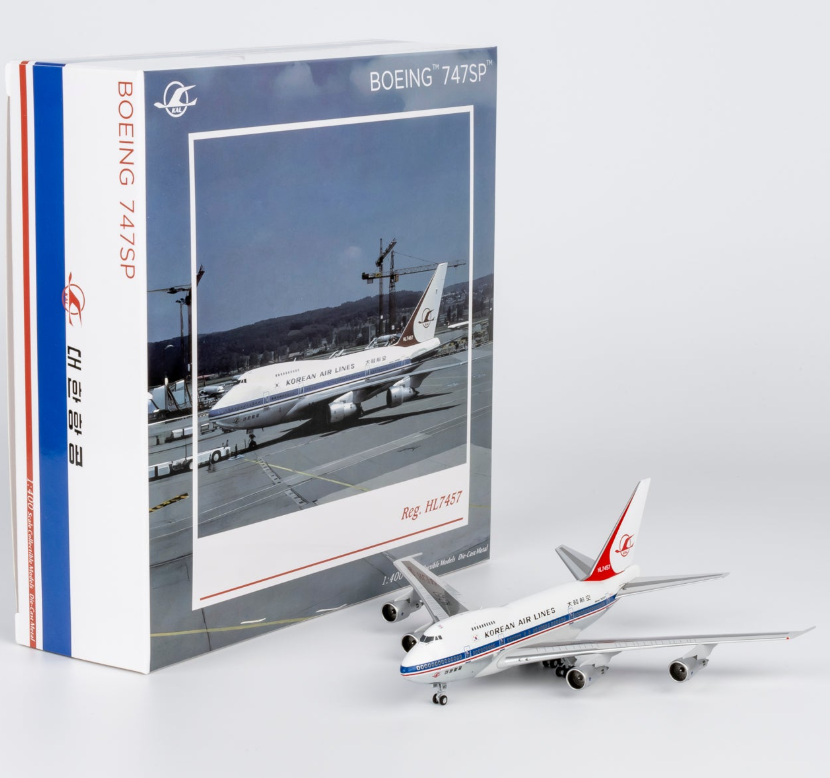 NG07044 | NG Models 1:400 | Boeing 747SP Korean Air HL7457 (delivery colors)