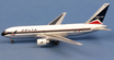 Boeing 767-200 Delta Air Lines die-cast model airplane in 1:400 scale.