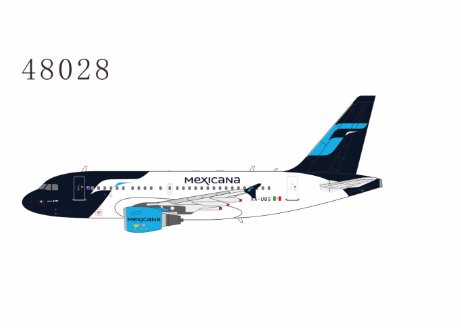NG48028 | NG Models 1:400 | Airbus A318-100 Mexicana XA-UBS