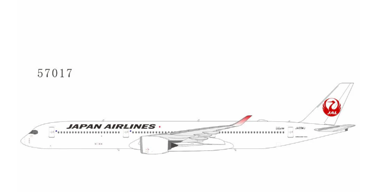 NG57017 | NG Models 1:400 | Airbus A350-1000 Japan Airlines (JAL) JA05WJ
