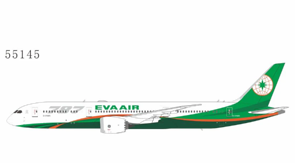 NG55145 | NG Models 1:400 | Boeing 787-9 Dreamliner Eva Airways B-17885