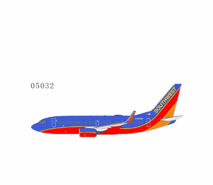 NG05032 | NG Models 1:200 | Boeing 737-700/w Southwest Airlines N786SW with winglets; last Canyon Blue 737-700