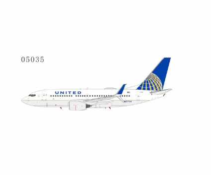 NG05035 | NG Models 1:200 | Boeing 737-700/w United Airlines N27734 CO-UA merged livery; with scimitar winglets