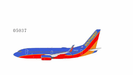 NG05037 | NG Models 1:200 | Boeing 737-700/w Southwest Airlines N962WN Canyon blue livery with scimitar winglets