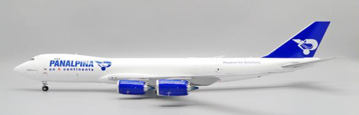 XX2711 | JC Wings 1:200 | Boeing 747-8F Reg: N851GT With Stand Panalpina N851GT | is due January 2026