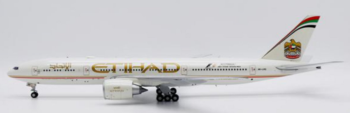 XX20318 | JC Wings 1:200 | Boeing 777-200LR Etihad Airways A6-LRD 2015 Formula 1 | is due January 2026
