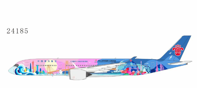 NG24185 | NG Models 1:400 | Airbus A350-900 China Southern B-308T 'Dynamic Greater Bay'