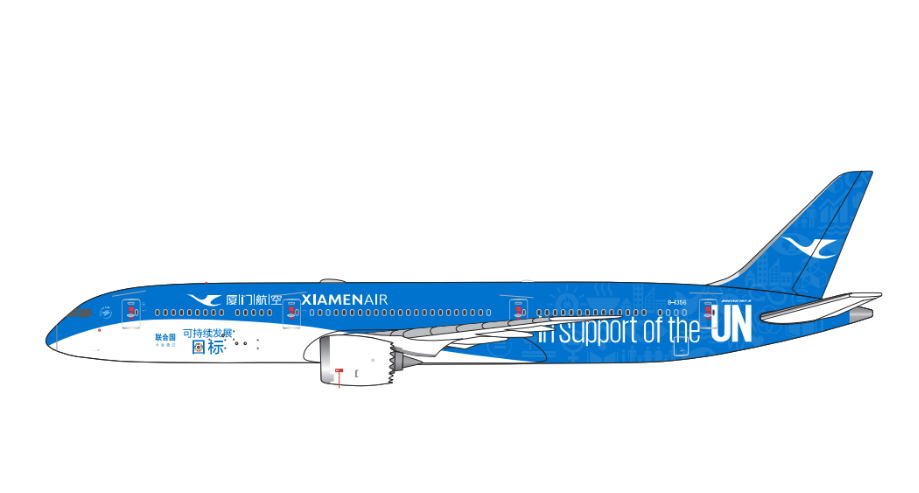 CXA126106 | Aether Models 1:500 | Boeing 787-9 Xiamen Air B-1356 “United Dream” | is due February 2026