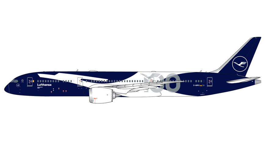 GJDLH2399 | GeminiJets 1:400 | Boeing 787-9 Dreamliner Lufthansa D-APBU 100 / Centennial
