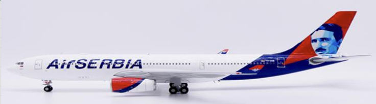 XX20596 | JC Wings 1:200 | Airbus A330-200 Air Serbia Nikola Tesla Reg YU-ARB | due February 2026