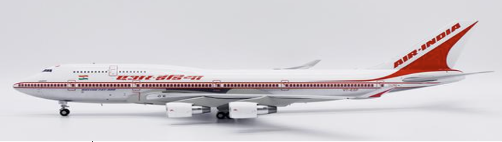 XX20203 | JC Wings 1:200 | Boeing 747-400 Air India Polished Reg VT-ESP | due February 2026