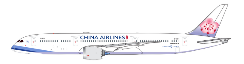 CAL126109 | Aether Models 1:500 | Boeing 787-9 Dreamliner China Airlines B-18811 | is due April 2026