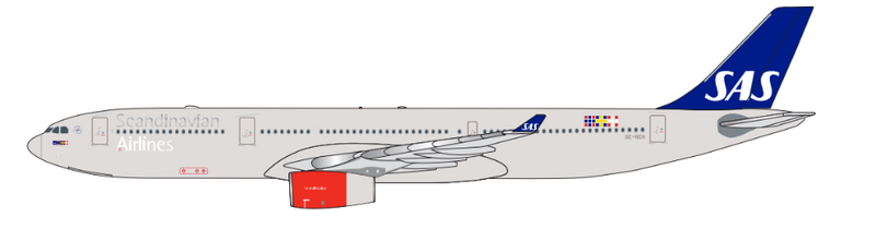 SAS126114 | Aether Models 1:500 | Airbus A330-300 Scandinavian Airlines System SE-REH | is due April 2026