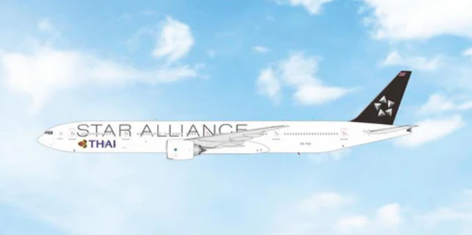 PH12089 | Phoenix 1:400 | Boeing 777-300ER Thai Airways HS-TKQ Star Alliance | is due April 2026