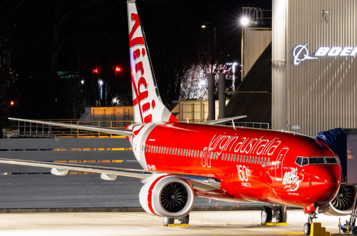 PH12095 | Phoenix 1:400 | Boeing B737-8MAX Virgin Australia VH-8VI | is due April 2026