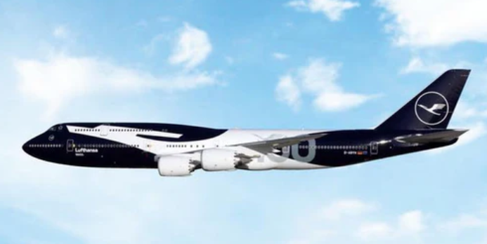 Boeing B747-8 Lufthansa 100 Years 1:400 Die-Cast Model – Aviation