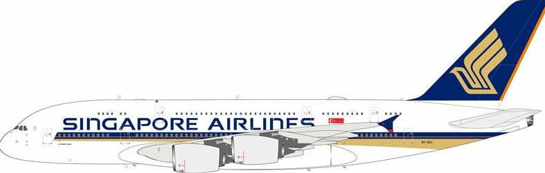 JF-A380-002 | J-Fox Models 1:200 | Airbus A380-800 Singapore Airlines 9V-SKZ | is due April 2026