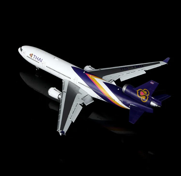 YY11111F | YY Wings 1:400 | McDonnell Douglas MD-11 Thai Airways HS-TMD Flaps Down | is due April 2026