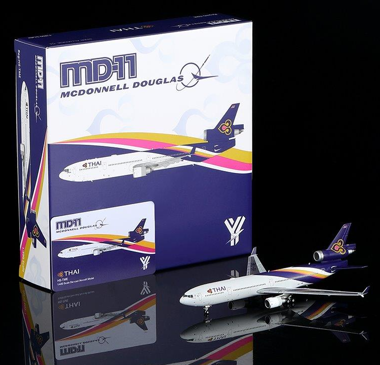 YY11112 | YY Wings 1:400 | McDonnell Douglas MD-11 Thai Airways HS-TME | is due April 2026