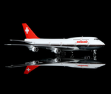 B601201 | HX Models 1:400 | Boeing 747-300 Swissair N221GF Chocolate Stripe | is due April 2026