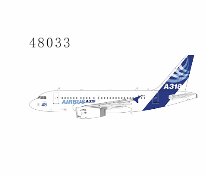 NG48033 | NG Models 1:400 | Airbus A318-100 Airbus Industrie F-WWIA (current colors; with No.49 for PAS 2005)