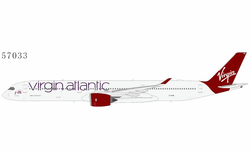 NG57033 | NG Models 1:400 | Airbus A350-1000 Virgin Atlantic G-VRNB "Purple Rain" | is due April 2026