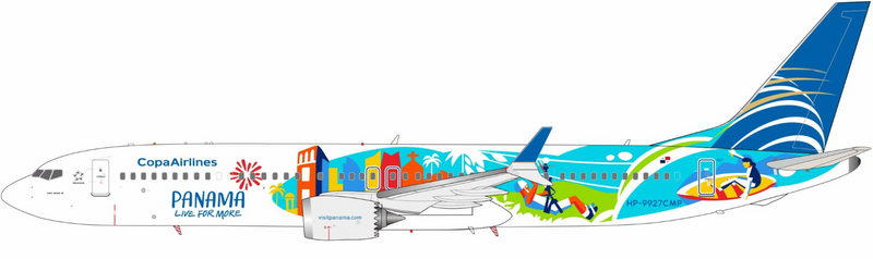 IF739MCM0925 | Inflight200 | Boeing 737-9 MAX Copa Airlines HP-9927CMP with stand | is due May 2026