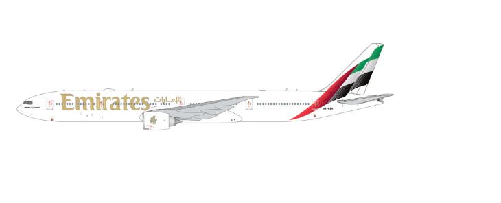 GJUAE2318 | Gemini Jets 1:400 | Boeing 777-300ER Emirates A6-EQH | is due April 2026