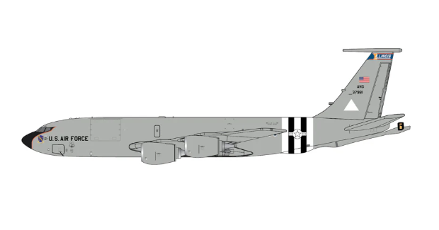 GMUSA158 | Gemini Jets 1:400 | Boeing KC-135R Stratotanker USAF 63-7981 Illinois Air National Guard