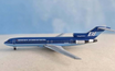 Die-cast airplane model of an International Airways aircraft in 1:400 scale.