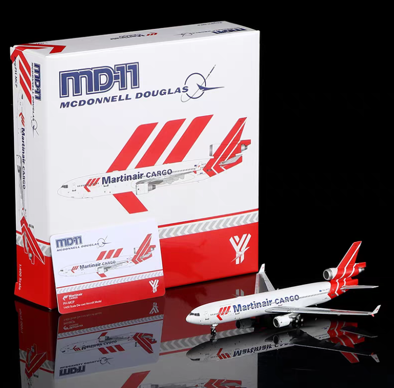 YY1114 | YY Wings 1:400 | McDonnell Douglas MD‑11CF Martinair Cargo  PH-MCP | is due May 2026