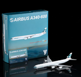 YY34604 | YY Wings 1:400 | Airbus A340‑600 Cathay Pacific B-HOB | is due May 2026
