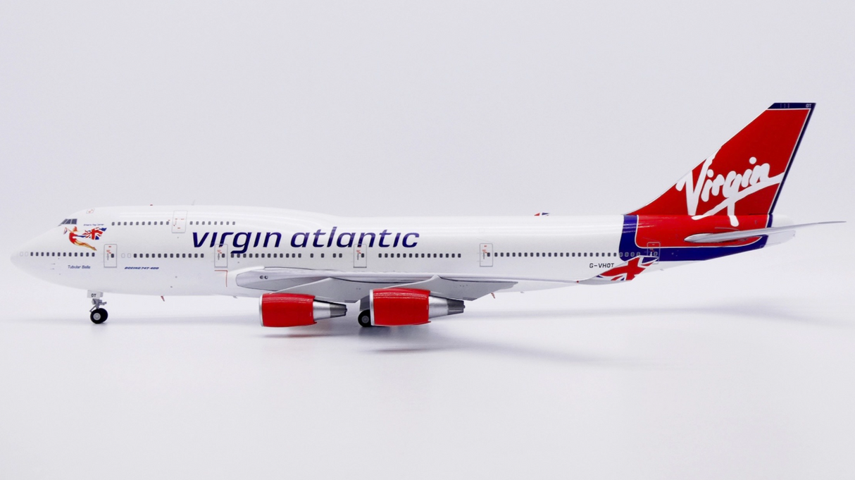 XX20460 | JC Wings 1:200 | Boeing 747‑400 Virgin Atlantic Tubular Belle  G-VHOT | is due May 2026