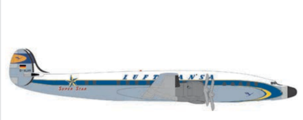 539357 | Herpa Wings 1:500 | Lockheed L-1649A Super Star Lufthansa D-ALAN | is due May 2026
